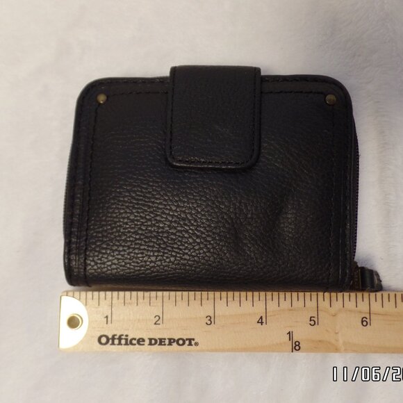 Black Fossil Leather Wallet - Picture 12 of 15